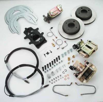 SSBC - SSBC Drum to Disc Brake Conversion Kit for 4 Lug Axles  - Rear - A112-1