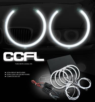 OptionRacing - BMW 3 Series Option Racing CCFL Halo Ring for Headlights - 13-12104