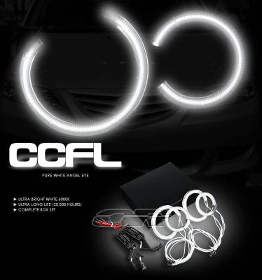 OptionRacing - Mazda 6 Option Racing CCFL Halo Ring for Headlights - 13-31112