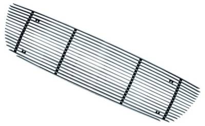 In Pro Carwear - Ford F150 IPCW Billet Grille - Bolt-On without Logo Hole - 2 Bars - CWOB-99FDB