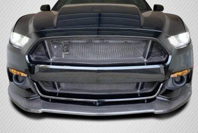 Carbon Creations - Ford Mustang CVX Carbon Creations Front Bumper Lip Body Kit 113091