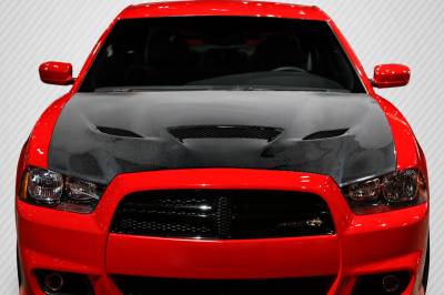 Carbon Creations - Dodge Charger Hellcat Look Carbon Fiber DriTech Body Kit- Hood!!! 113201