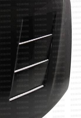 Seibon - Scion TC TS-Style Seibon Carbon Fiber Body Kit- Hood!! HD1112SCNTC-TS