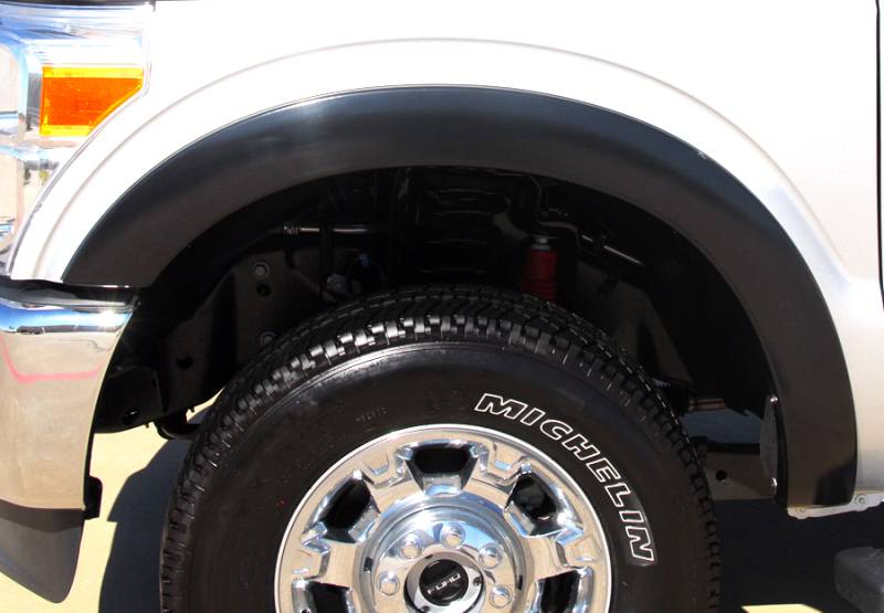 Ford F250 Prestige Front Pair SX Street Style Textured Fender Flare Set