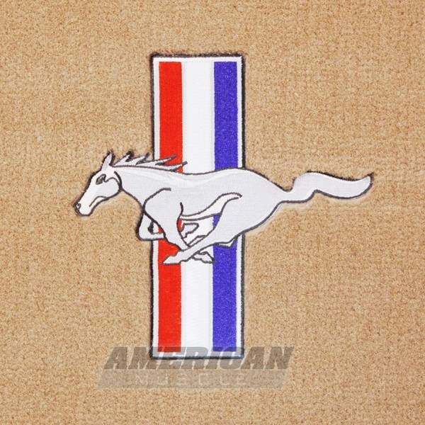 Ford Mustang Lloyd Mats Parchment Pony Floor Mats 93006