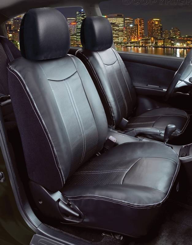 Pontiac Vibe Saddleman Leatherette Seat Cover - Pontiac Vibe Car Seat Covers