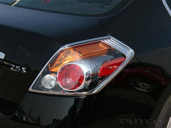 For Nissan Altima 2007-2012 Putco Chrome Tail Light Bezels 