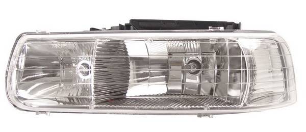 Anzo - Chevrolet Silverado Anzo Headlights - Crystal & Chrome - 111011