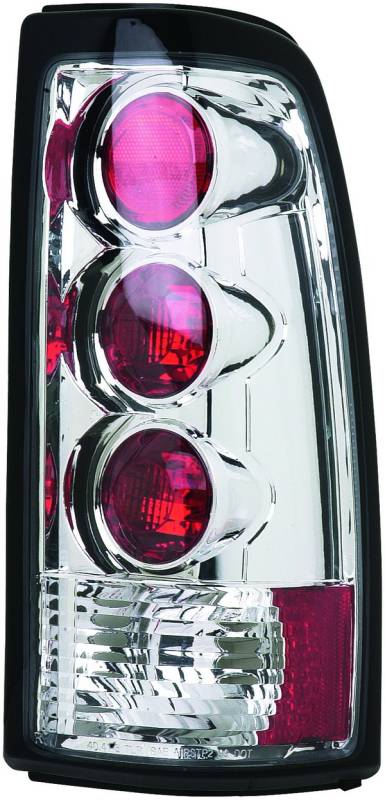 APC - Chevrolet Silverado APC Euro Taillights with Chrome Housing - 404118TLR