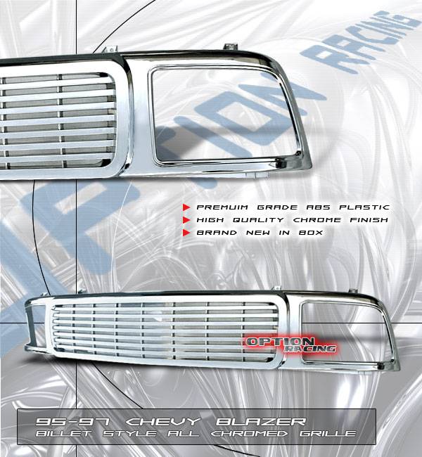 thumbnail image 2 of TRUCKMUSE Chrome Billet Grille – 1981-1987 Chevy GMC Pickup, Suburban, Blazer, Jimmy, Polished Aluminum 2 of 5
