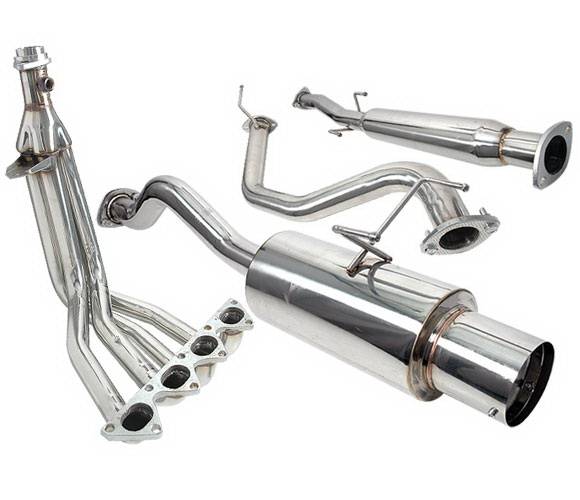 Acura Integra 4 Car Option Cat-Back Exhaust System with Header - MUX2