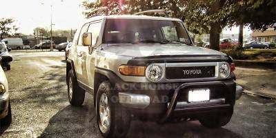 Toyota Fj Cruiser Black Horse Bull Bar Guard With Skid Plate