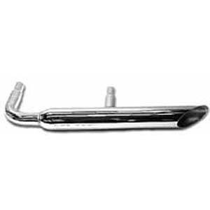 thumbnail interactive-video image 1 of J P Group Chrome Tailpipe & Clamp Set For VW T1 Beetle Bug Exhaust – Pair A1384 1 of 6