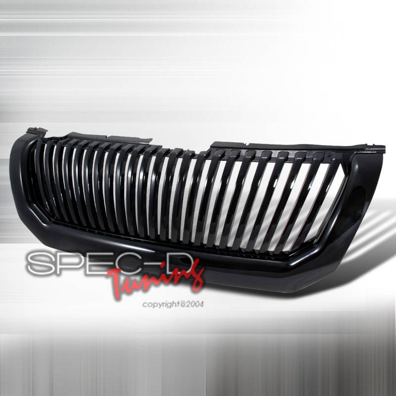 Spec-D - Mitsubishi Montero Spec-D Vertical Grille - Black - HG-MTRS00JMVT
