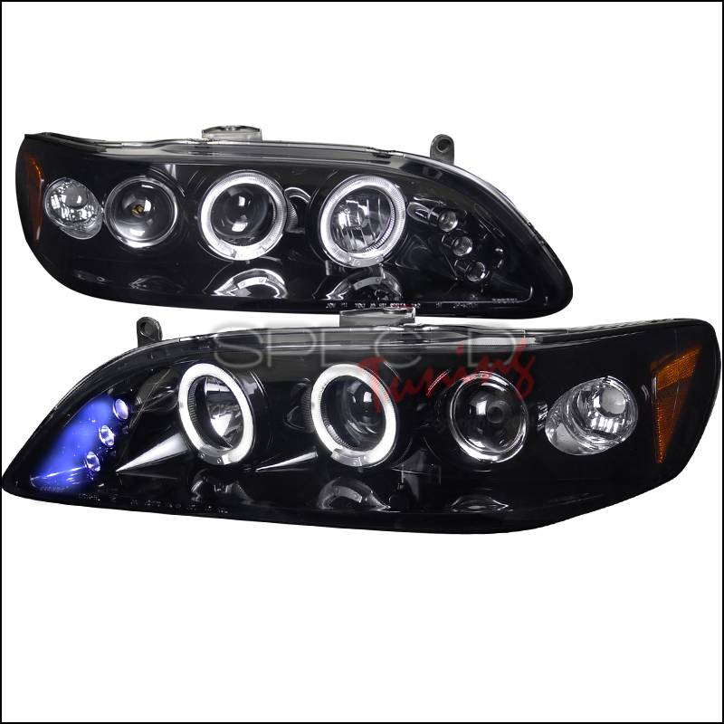 Honda Accord SpecD Black Housing Projector Headlights Smoked Lens