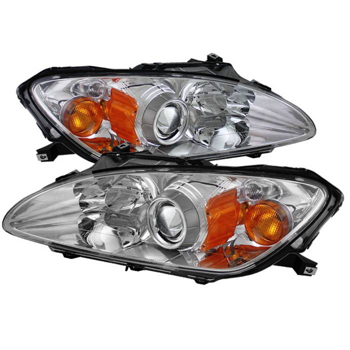 Fits 2000-2003 Honda S2000 Amber Projector HID Xenon Headlights Replacement Pair 