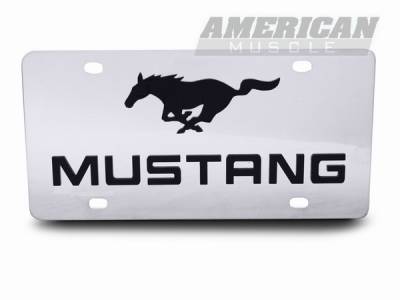 Accessories - Mustang License Plate Frames
