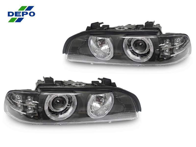 BMW E39 Depo Angel Eye D2S Projector DEPO Headlight With Led Signal