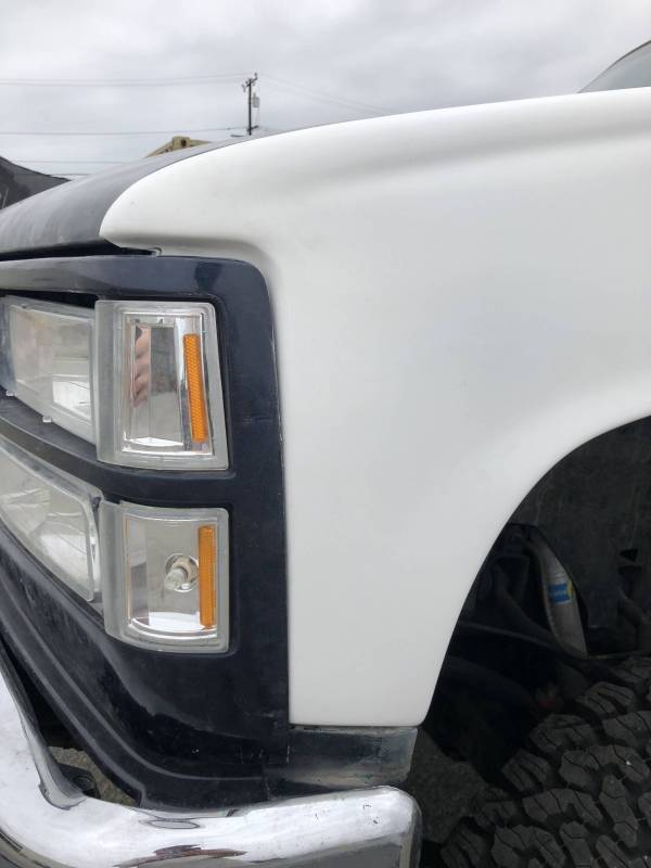 Chevrolet Silverado 4" Flare 3" Rise Adv Fiber Body Kit Fenders AFC 16