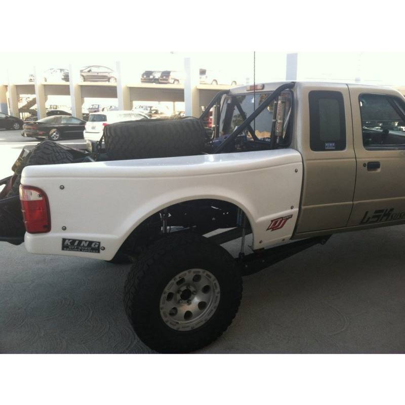 Ford Ranger 10" Flare 4" Rise Adv Fiber Body Kit Bedside Fenders AFC 109