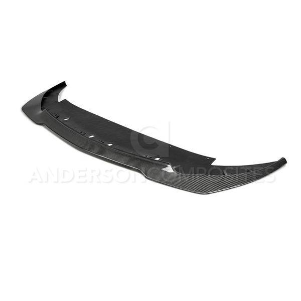 Anderson Carbon - Ford Shelby GT350R Anderson Composites Fiber Front Bumper Lip AC-FL15MU350R