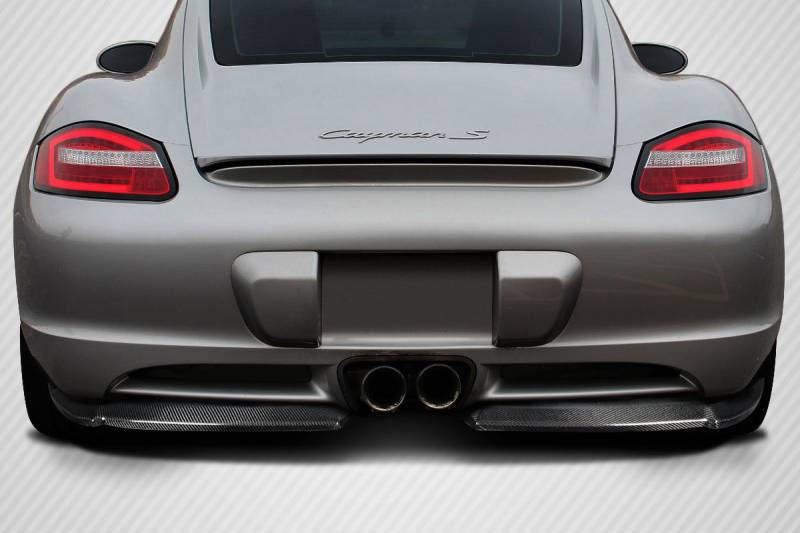 Carbon Creations - Porsche Cayman Max Carbon Fiber Creations Rear Bumper Lip Body Kit 116920