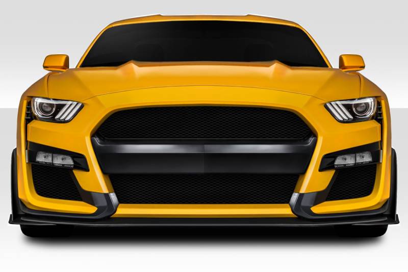 Gloss Black GT500 Style Rear Bumper Lip Diffuser For 2015-2017 Ford Mustang – ABS Plastic With Hardware