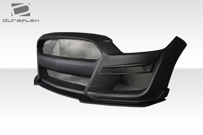 Duraflex GT500 Look Conversion Front Bumper Cover For 2010-2014 Ford Mustang - Unpainted FRP