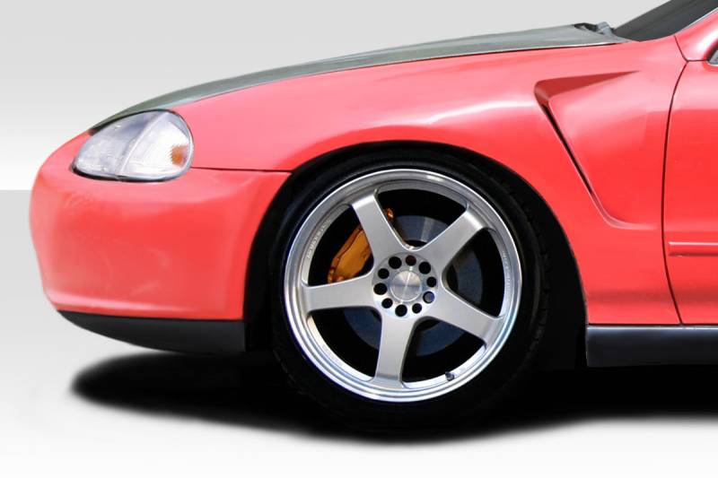 Duraflex - Honda Del Sol Duraflex F-1 Fenders - 2 Piece - 101251