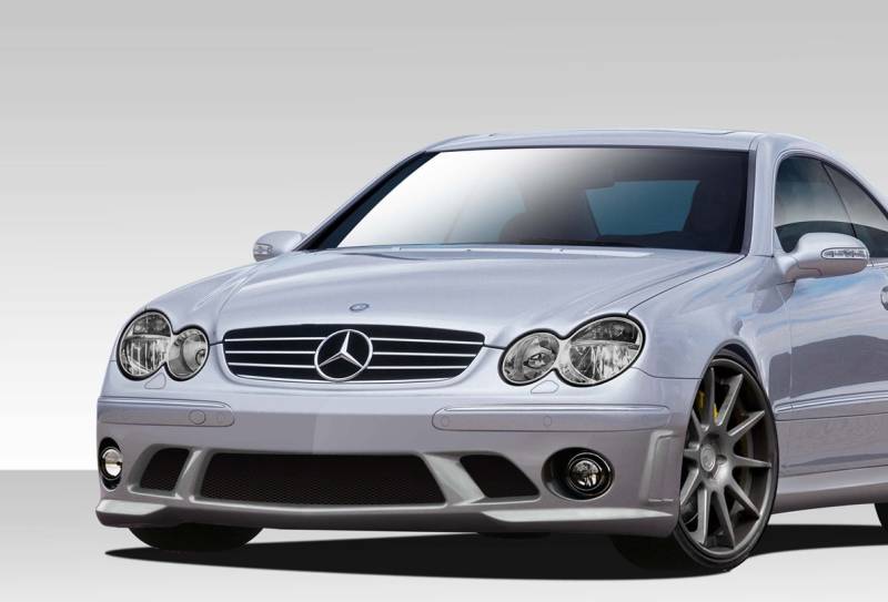 Duraflex - Mercedes-Benz CLK Duraflex C63 Look Front Bumper Cover - 1 Piece - 108822