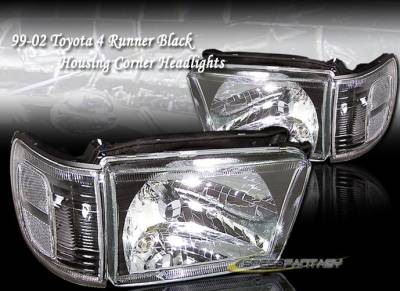 Custom - JDM Black Headlights