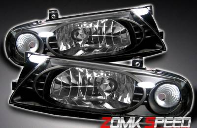 Custom - Black Crystal Headlights