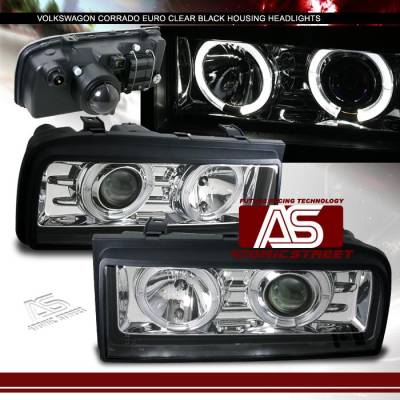 Custom - Chrome Halo Pro Headlights