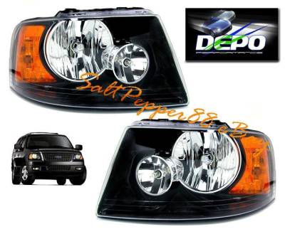 Custom - Black Racing  Headlights