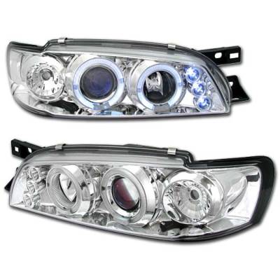 Custom - Chrome Halo Pro LED Headlights