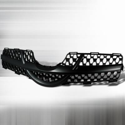 Custom Disco - Toyota Yaris Custom Disco JDM Black Front Grille - HG-YAR063JMTRD