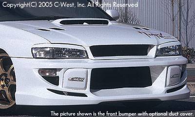 C-West - Front Bumper With Fog Screw Holes