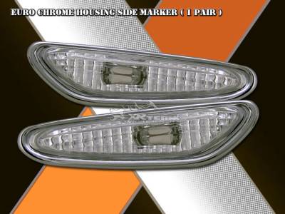 Custom - Euro Chrome Housing Side Marker