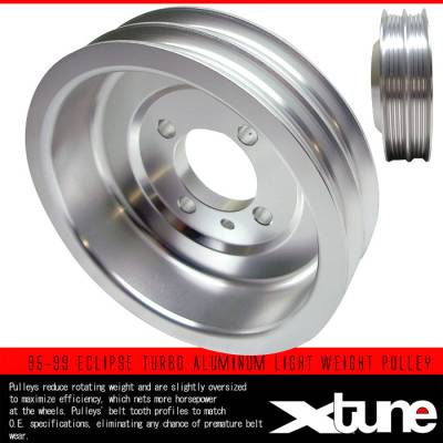 Custom - TURBO ALUMINUM LIGHT WEIGHT PULLEY