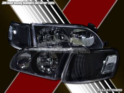 Custom - JDM Black Headlights - Signal