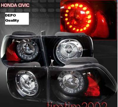 Custom - Black LED Taillights