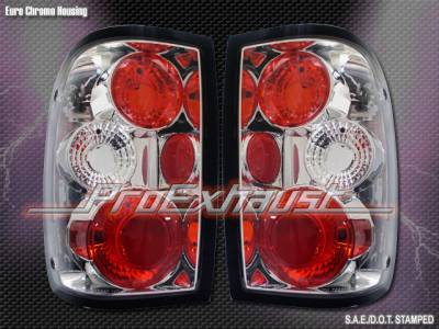 Pair Chrome Altezza Taillights For 1996-1998 Ford Mustang – Eagle Eyes Direct Fit