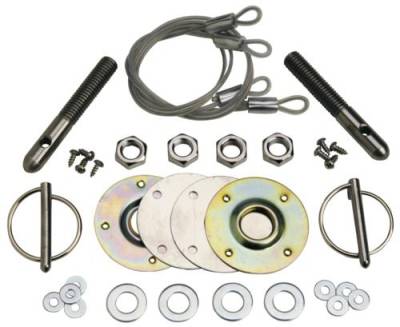 Ford Racing - Ford Mustang Ford Racing Hood Latch & Pin Kit - 24031