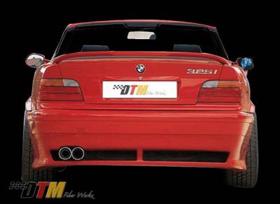 DTM Fiberwerkz - BMW 3 Series DTM Fiberwerkz RG Infinity Style Rear Bumper - E36-RG-INFIN