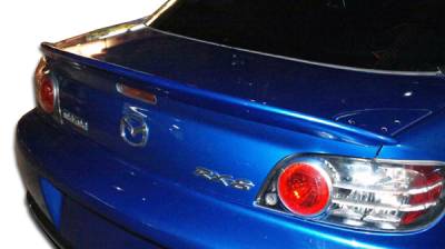 Duraflex - Mazda RX-8 Duraflex I-Spec Wing Trunk Lid Spoiler - 1 Piece - 104477