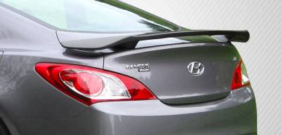 Carbon Creations - Hyundai Genesis Carbon Creations Track Look Wing Trunk Lid Spoiler - 1 Piece - 106866