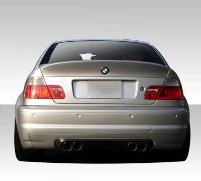 Duraflex - BMW 3 Series 2DR Duraflex CSL Look Rear Wing Trunk Lid Spoiler- 1 Piece - 108624