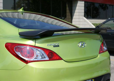 DAR Spoilers - Hyundai Genesis Coupe DAR Spoilers OEM Look 3 Post Wing w/ Light FG-240