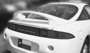 DAR Spoilers - Mitsubishi Eclipse Turbo DAR Spoilers Custom 3 Post Wing w/o Light FG-501