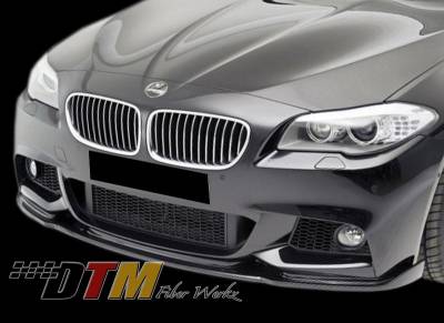 DTM Fiberwerkz - BMW 5 Series DTM Fiberwerkz M-Tech HM Style Front Lip - F10MHMLIP